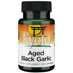  Swanson Aged Black Garlic 30kaps fermentowany czarny czosnek