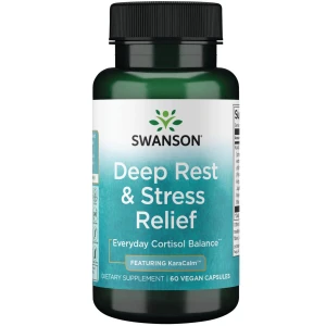  Swanson Deep Rest and Stress Relief 60 vcaps waleriana męczennica rozmaryn