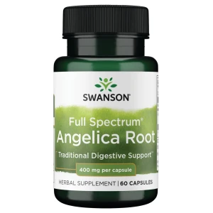  Swanson FS Angelica Root 400mg 60kaps dzięgiel