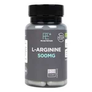 -60% Holland & Barrett PE Nutrition L-Arginine 500mg 50 Capsules L-arginina (1)  wyprzedaż ważność 31.07.2026