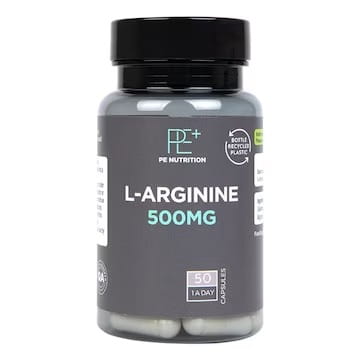 -60% Holland & Barrett PE Nutrition L-Arginine 500mg 50 Capsules L-arginina (1)  wyprzedaż ważność 31.07.2026