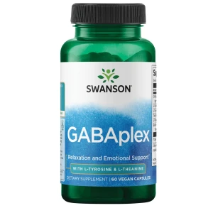  Swanson GABAplex 60 vcaps L-tyrozyna glicyna tauryna