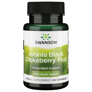  Swanson Aronia Black Chokeberry Fruit 60kaps