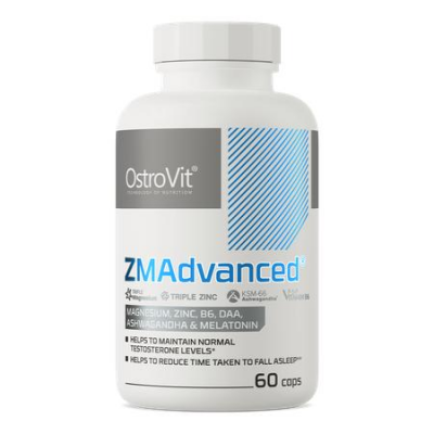 -40% OSTROVIT ZMAdvanced 60 kaps ashwagandha cynk magnez B6(1)  wyprzedaż wazność 27.09.2026