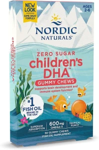 -60% NORDIC NATURALS Childrens DHA Gummies (30 żelek) (1) żelki dla dzieci -wyprzedaż
