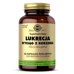 -70% Solgar Lukrecja wyciąg z korzenia  (1) wyprzedaż wazność 31.08.2026