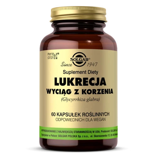 -70% Solgar Lukrecja wyciąg z korzenia  (1) wyprzedaż wazność 31.08.2026