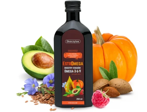 -50% Skoczylas Estromega premium 250 ml Omega 3-6-9 Witamina E (1)  wyprzedaż - ważność 30.09.2026
