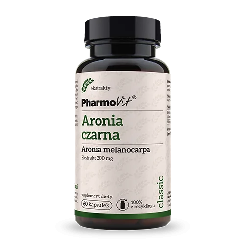 -50% Pharmovit aronia czarna ekstrakt - wyprzedaż ważność 30.09.2026
