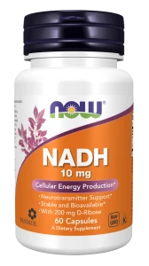 -40% NOW Foods NADH 10 mg Caps (1) ważność 30.09.2026 wyprzedaż