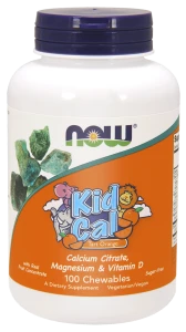 -50% NOW Foods Kid Cal – 100 pastylek do żucia dla dzieci wapń (1) wyprzedaż ważność 30.09.2026