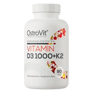 Ostrovit Witamina D3 1000 IU + K2 90 tabletek