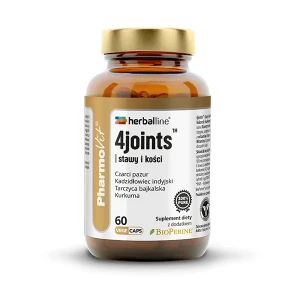 -80% Pharmovit 4joints - na stawy i kości boswellia kurkuma kwas hialuronowy D3 mangan