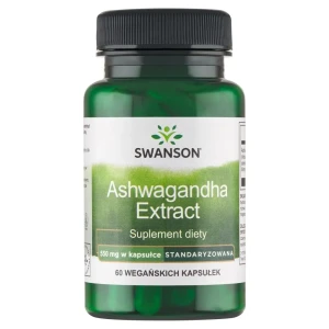 Swanson Ashwagandha Ekstrakt 550mg (60 kaps.)