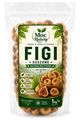 2x Moc Natury Figi Suszone 1kg 1000g 100% naturalne 