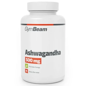 -20% GymBeam  Ashwagandha 500 mg - 180 kaps 5% witanolidów - wyprzedaż ważność 30.11.2026 (1)
