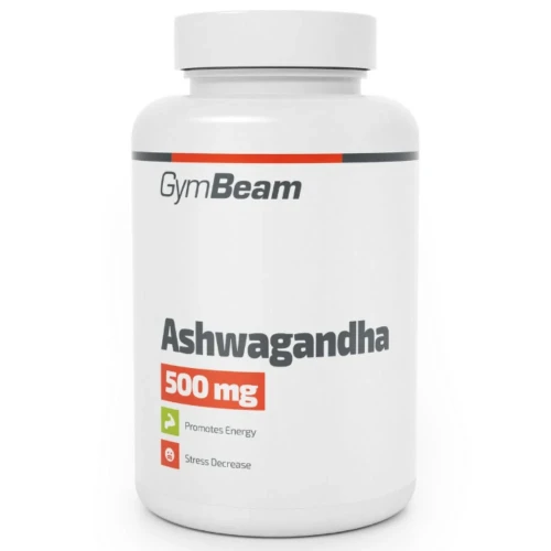 -20% GymBeam  Ashwagandha 500 mg - 180 kaps 5% witanolidów - wyprzedaż ważność 30.11.2026 (1)