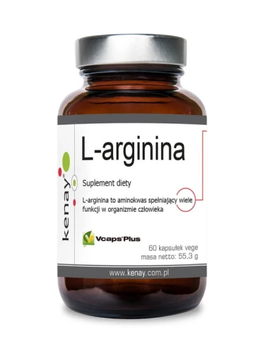 -30% Kenay L-Arginina 800 mg (60 kapsułek) -   (1) wyprzedaż waznosc 30.10.2026