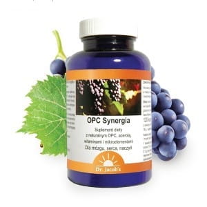 -70% Dr Jacobs OPC Synergia witamina e, selen przeciwutleniacz (1) wyprzedaz waznosc 28.09.2026