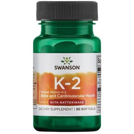 -70% Swanson Witamina K-2 & Nattokinaza 30 żelek (1) wyprzedaż ważność 30.09.2026