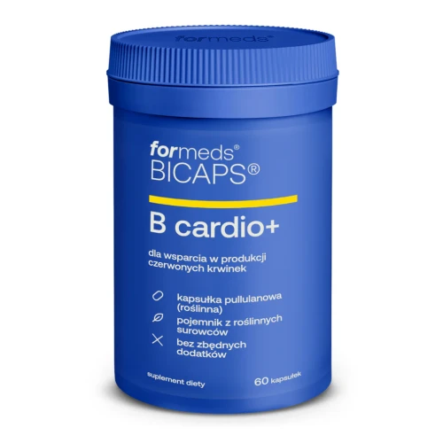 -70% Formeds BICAPS B cardio+ B6 B12 Kwas foliowy folian (1) wyprzedaż ważność 01.10.2026