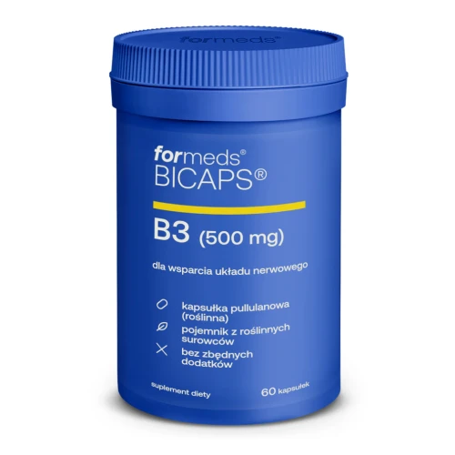 -70% ForMeds BICAPS® B3 b-3 Niacyna (1) wyprzedaż wazność 01.10.2026