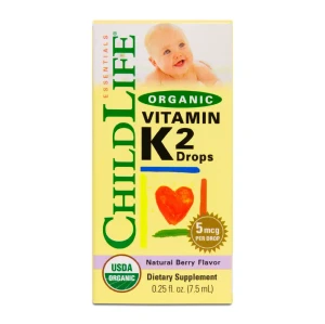 -50% Child Life Organic Vitamin K2 Witamina K2  dla dzieci / niemowląt  (1)  wyprzedaz waznosc 30.10.2026