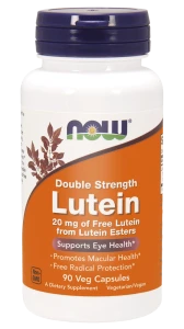 -50%  NOW Foods  Luteina 20 mg – 90 kaps-  na oczy   (1) wyprzedaż ważność 30.10.2026