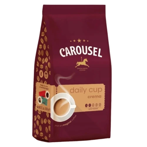 CAROUSEL DAILY CUP CREMA 1 KG - kawa ziarnista
