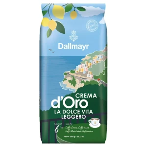 DALLMAYR CREMA D'ORO LA DOLCE VITA LEGGERO 1 KG - kawa ziarnista