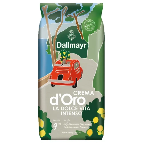 DALLMAYR CREMA D'ORO LA DOLCE VITA INTENSO 1 KG - kawa ziarnista