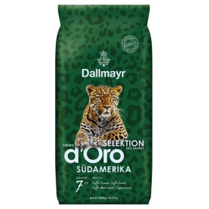DALLMAYR SELEKTION DES JAHRES CREMA D'ORO SUDAMERIKA 1 KG - kawa ziarnista