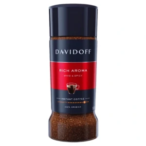 DAVIDOFF RICH AROMA 100 GR - kawa rozpuszczalna w słoiku