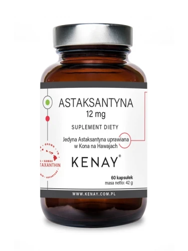 Kenay ASTAKSANTYNA 12 mg (60 kapsułek)  