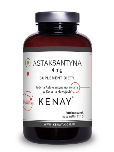 Kenay ASTAKSANTYNA 4 mg az 300 kapsułek 