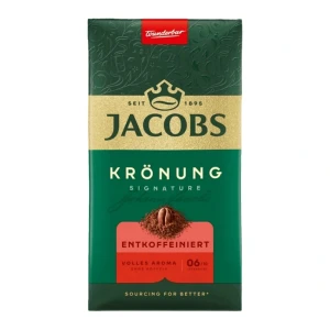 JACOBS KRONUNG ENTKOFFEINIERT 500 GR - kawa mielona bezkofeinowa