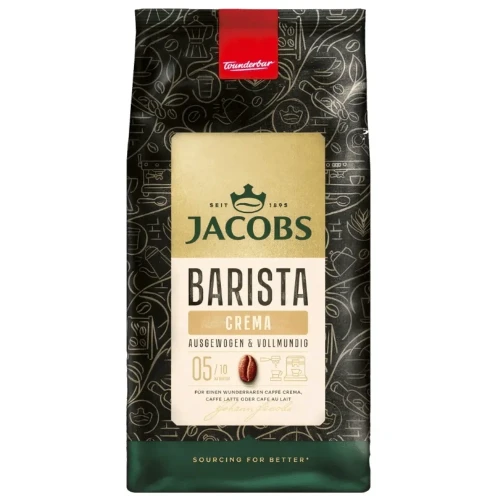 JACOBS BARISTA CREMA 1 KG - kawa ziarnista