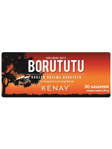 Kenay Borututu - zioła - 20 saszetek 