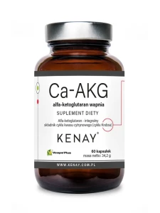 Kenay Ca-AKG alfa-ketoglutaran wapnia (60 kapsułek) 