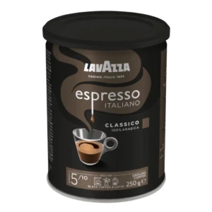 LAVAZZA ESPRESSO ITALIANO CLASSICO 250 GR - kawa mielona w puszce