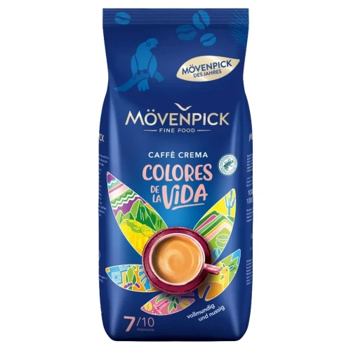 MÖVENPICK CAFFE CREMA COLORES DE LA VIDA 1 KG - kawa ziarnista