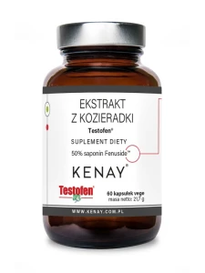Kenay Ekstrakt z kozieradki Testofen® (60 kapsułek) kozieradka 
