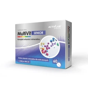 -50% Activlab MultiVit Senior Witaminy minerały (1)  ważność 13.11.2026 wyprzedaż