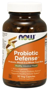 -50% NOW Foods  Probiotic Defense™ – 90 kaps   (1)  wyprzedaż ważność 30.11.2026 