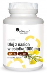ALINESS Olej z nasion wiesiołka 9% 1000 mg x 90 kaps