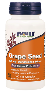 NOW Foods Grape Seed 100 mg – 100 kaps  
