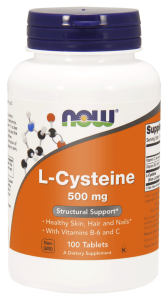 NOW Foods L-Cysteine 500 mg – L-Cysteina – 100 tab