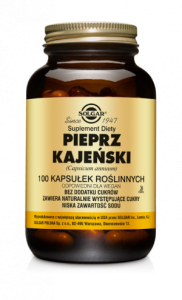 Solgar Pieprz Kajeński cayenne