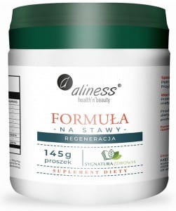 ALINESS Formuła na stawy, regeneracja, proszek 145 g