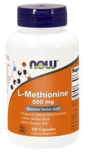 NOW Foods L-Methionine 500 mg Metionina